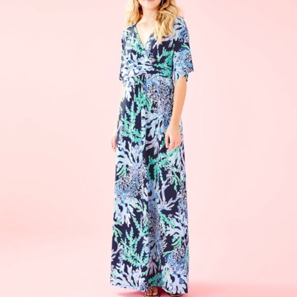 NWT Lilly Pulitzer Parigi Maxi Dress Small